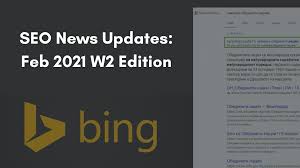 SEO News: Bing Updates Search Results